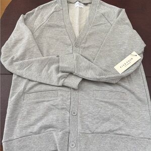 Five Four Men's Light Gray Cardigan